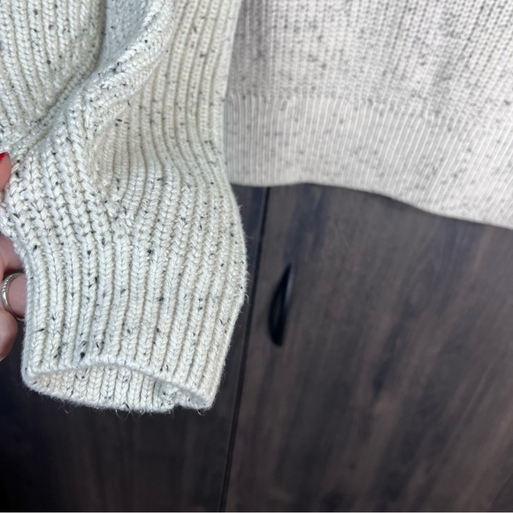 -💙2/$40💙H&M Crew Neck Ribbed Chunky Knit Speckled Woven Sweater Size Small - Picture 12 of 15